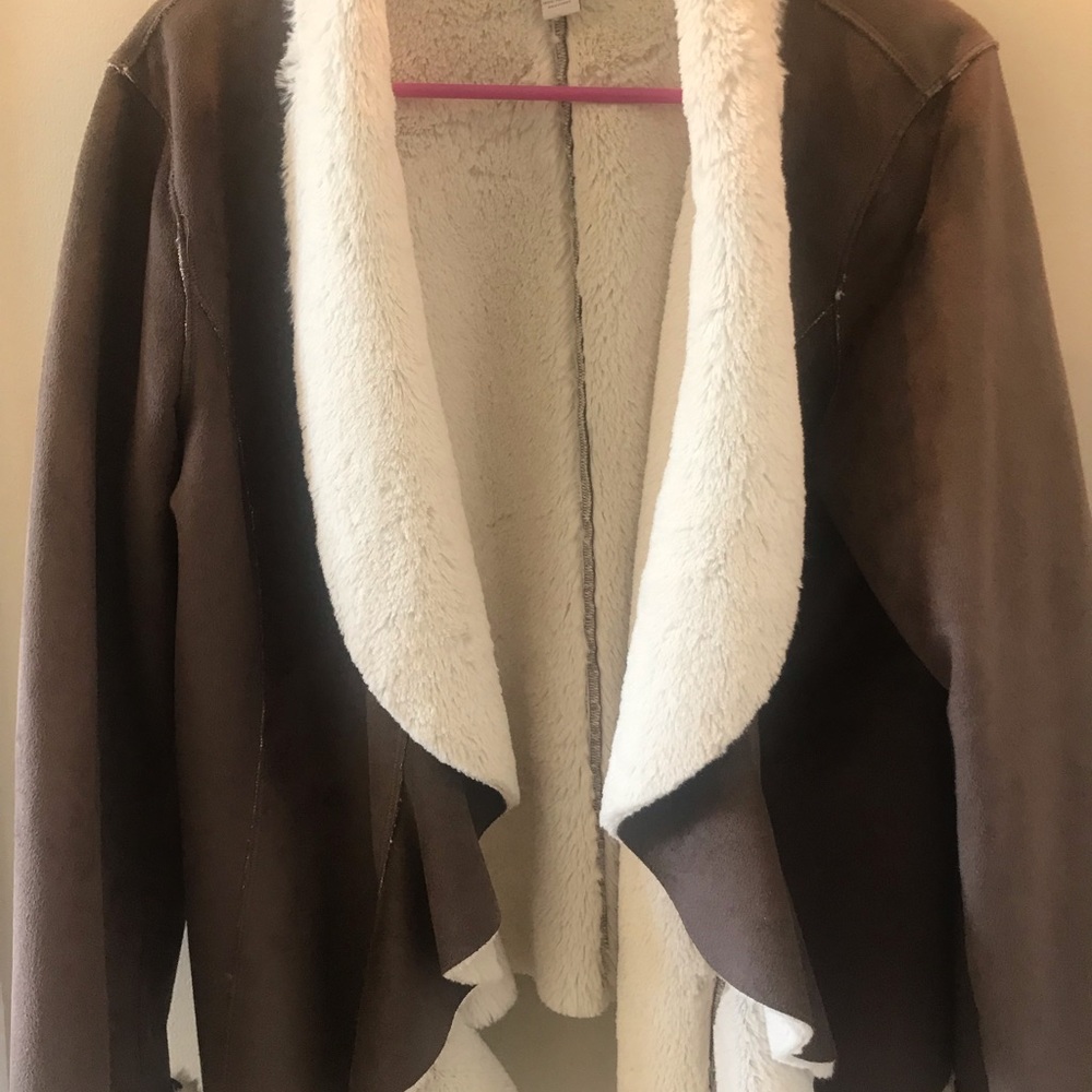 Chico’s Faux Fur Jacket